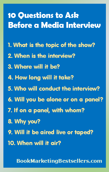 10 Questions to Ask Before a Media Interview