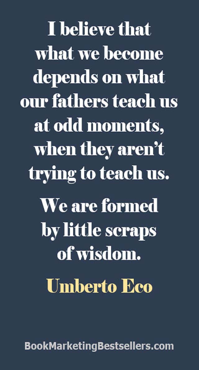 Umberto Eco: Little Scraps of Wisdom