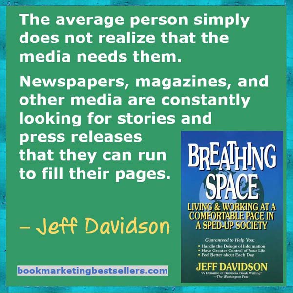 Jeff Davidson on Getting Publicity