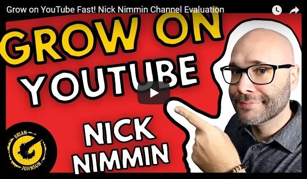 Nick Nimmin on YouTube Marketing