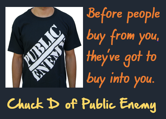 Chuck D of Public Enemy