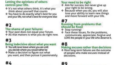 10 Things to Give Up to Move Forward