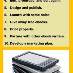 10 Tips to Write and Publish an Ebook