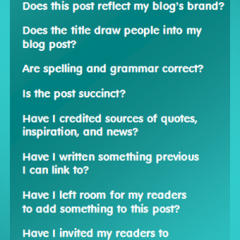 18 Questions to Ask before blogging