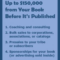 4 ways to make up to $150,000 with your book