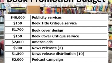 $50,000 Book Promotion Budget