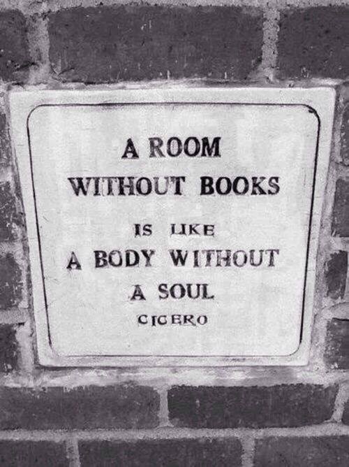 Do you love reading as much as I do? Read books. Fill your home with books! Create a home with soul!