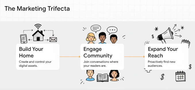 Book Marketing Trifecta