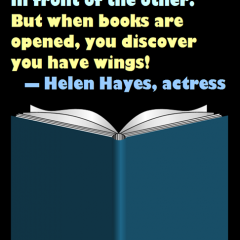 Books Have Wings - Helen Hayes