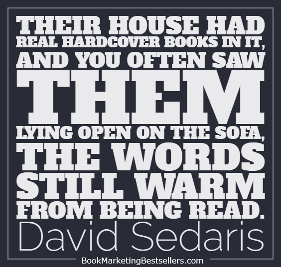 David Sedaris on books
