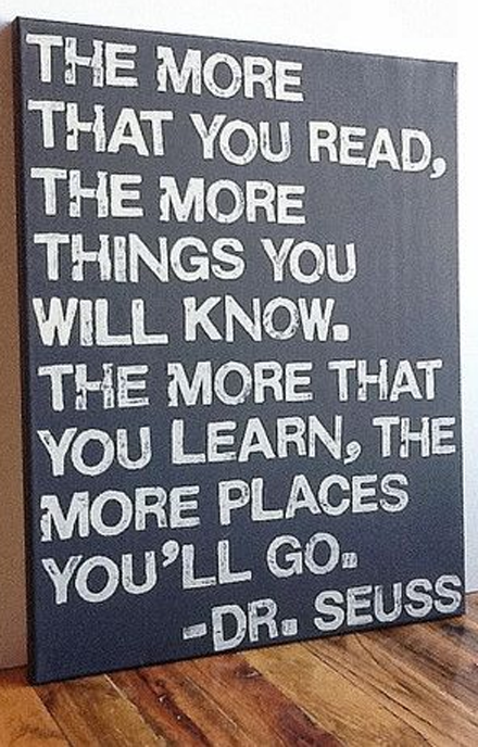 Dr Seuss on Reading