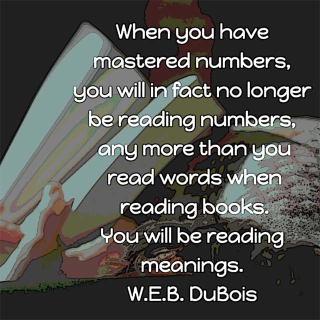 W.E.B. Du Bois on Reading Meaning