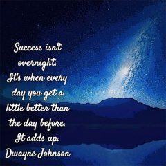 Dwayne Johnson on Success