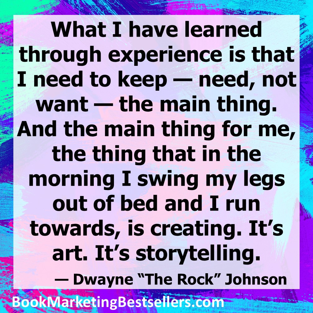 Dwayne Johnson on Art and Storytelling