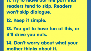Elmore Leonard: 17 Rules for Writers