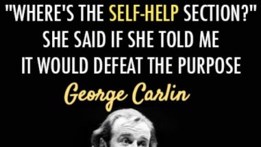 George Carlin on Bookstores