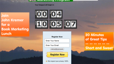 Book Marketing Lunch with John Kremer