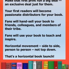 Horizontal Book Launches