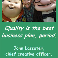 John Lasseter on Business Plans