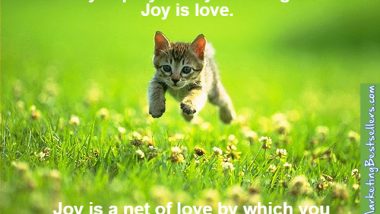 Joy Is Love - Mother Teresa