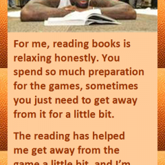 Lebron James on Reading Books