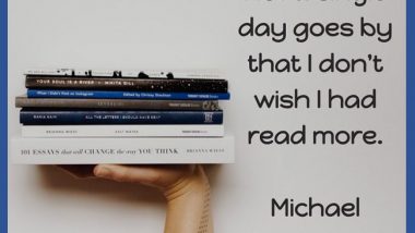 Michael Sheen On Reading