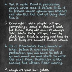 8 Rules for Writing