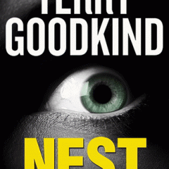 Terry Goodkind's thriller Nest, book cover GIF