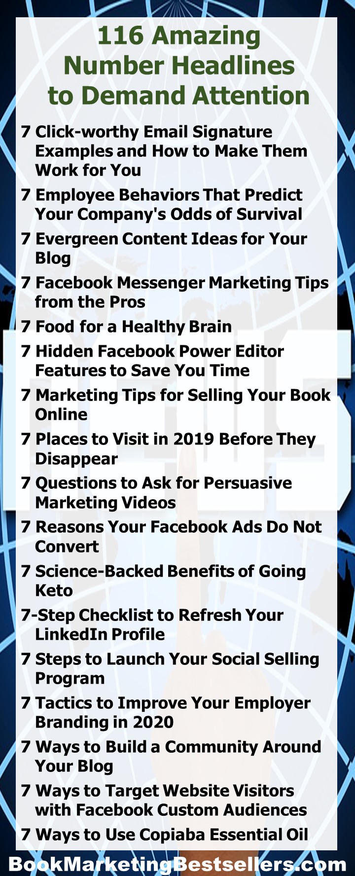 116 Headlines You Can Use