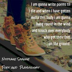 Ntozake Shange on Writing Poems