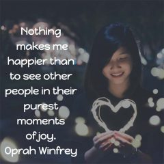 Oprah Winfrey on Joy