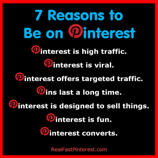 7 reasons to be on Pinterest