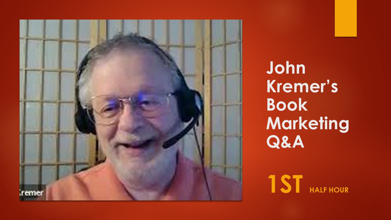 Book Marketing Q&A with book marketing expert John Kremer