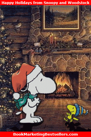 Snoopy and Woodstock on Christmas Eve