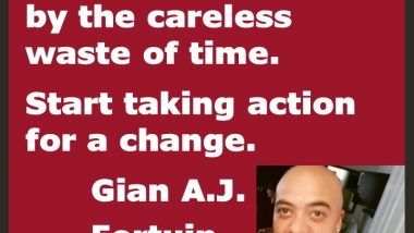 Take action by Gian A.J. Fortuin