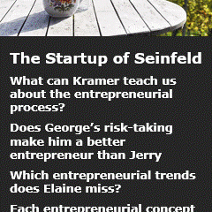 The Startup of Seinfeld by R. Scott Livengood, the Sensei of Seinfeld