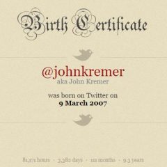 Twitter Birth Certificate