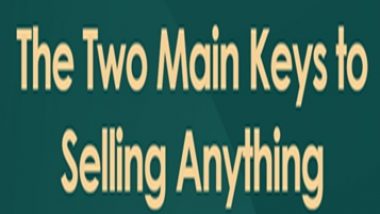Two Main Keys to Selling Books