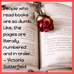Victoria Satterfield on Readers