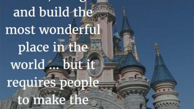 Walt Disney on Dreams