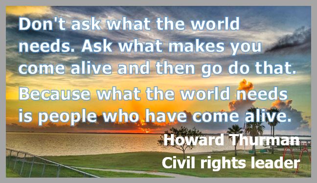 Howard Thurman quote
