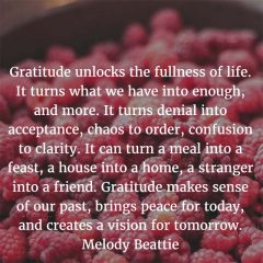 Melody Beatty on Gratitude