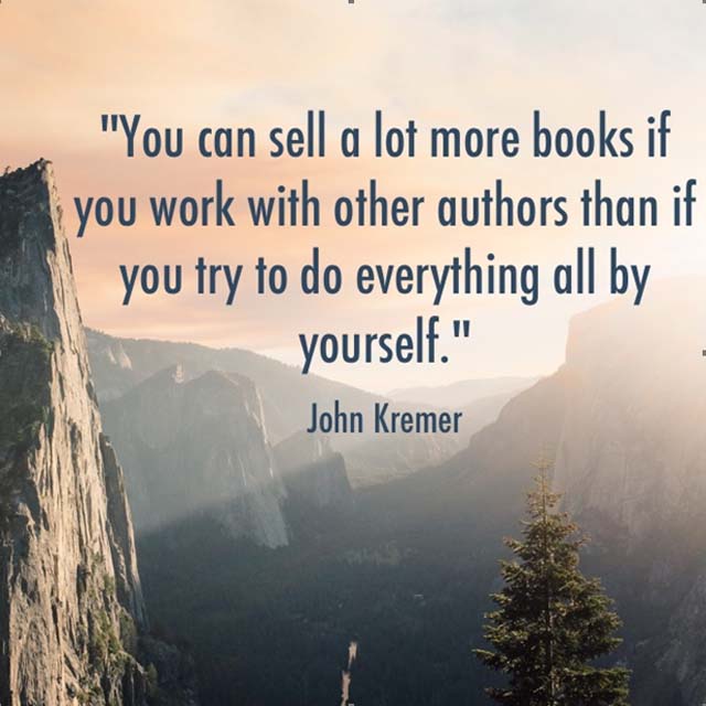 sell lots more books with other authors