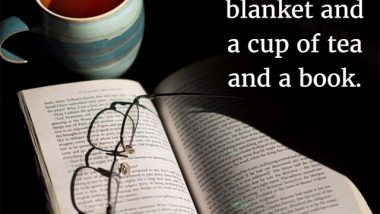 Tea and Books and a Great Blanket