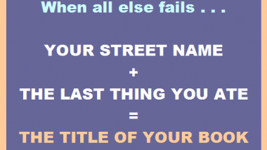the title of your book