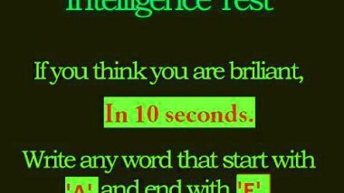 The True Intelligence Test as a Meme